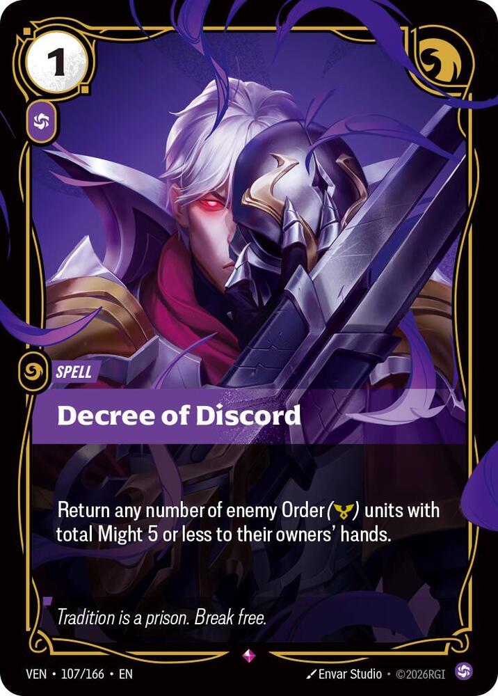 Decree of Discord | Vendetta #107/166