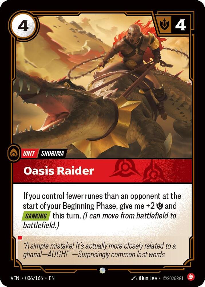 Oasis Raider | Vendetta #006/166