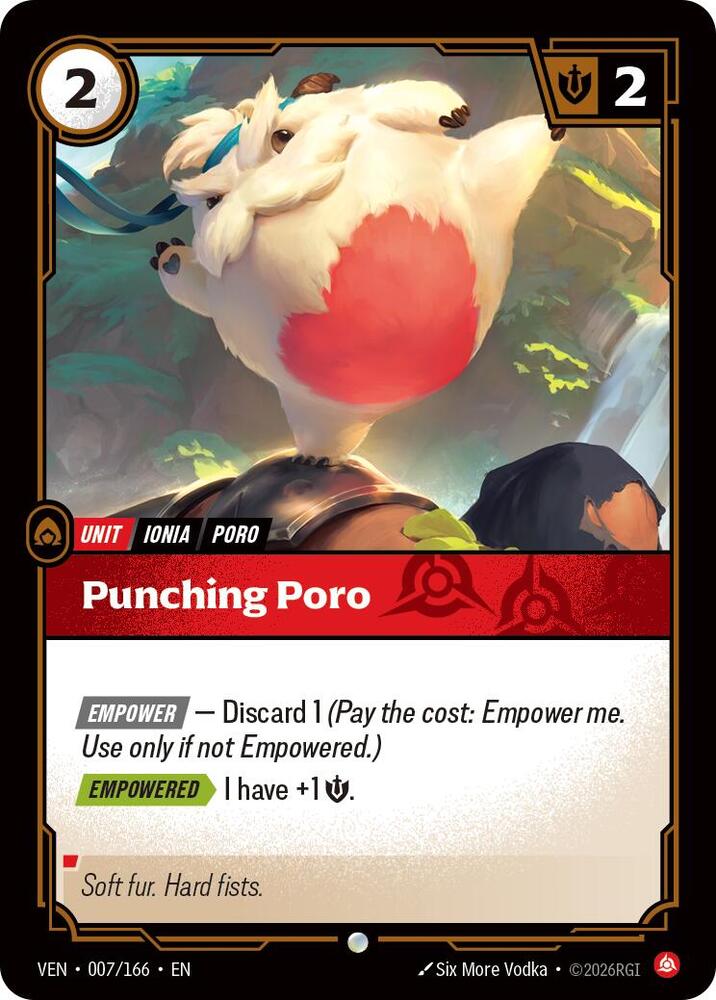 Punching Poro | Vendetta #007/166