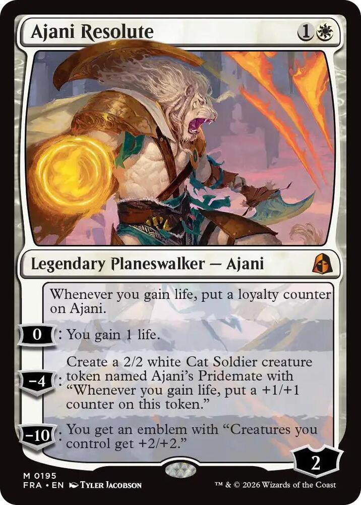 Ajani Resolute | Reality Fracture #195