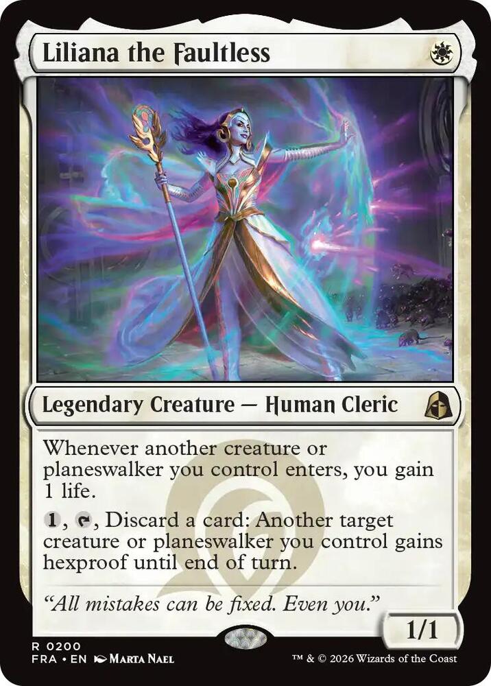 Liliana the Faultless | Reality Fracture #200