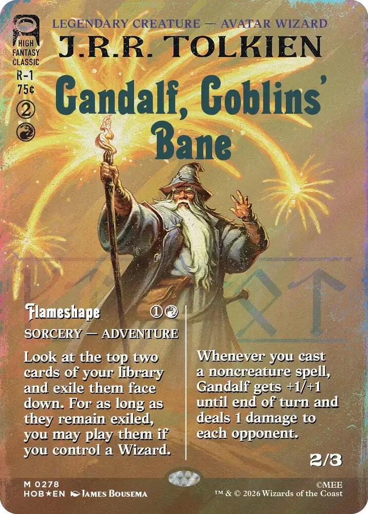 Gandalf, Goblins' Bane // Flameshape | The Hobbit #278