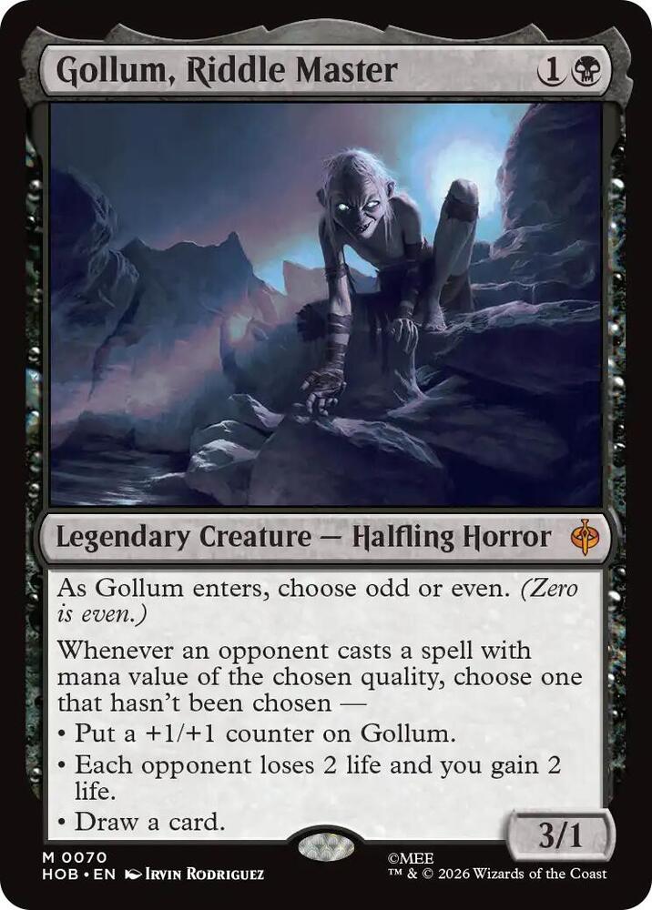 Gollum, Riddle Master | The Hobbit #70