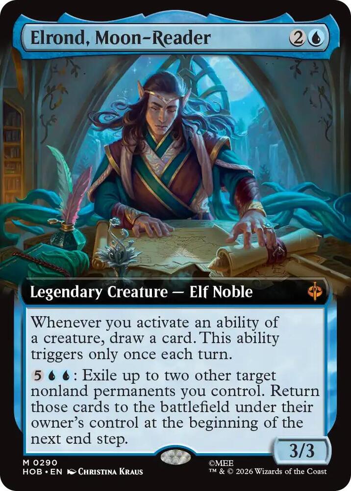 Elrond, Moon-Reader (Extended Art) | The Hobbit #290