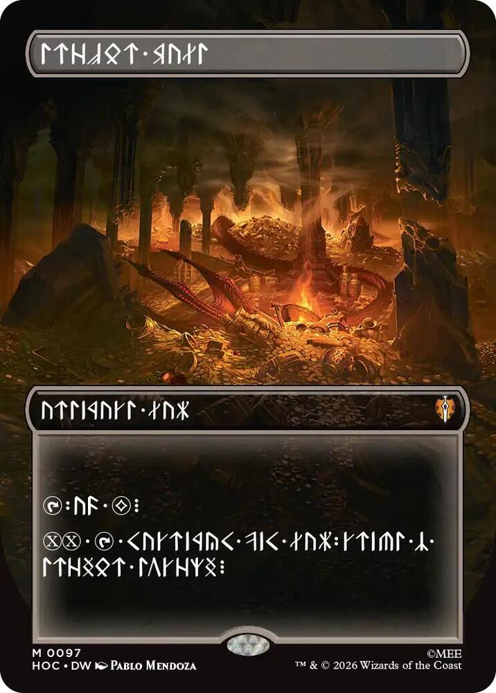 Treasure Vault (Borderless) (Dwarvish) | The Hobbit: Eternal-Legal #97