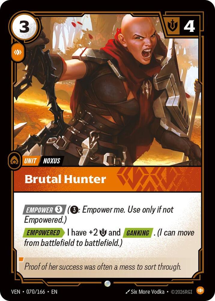 Brutal Hunter | Vendetta #070/166