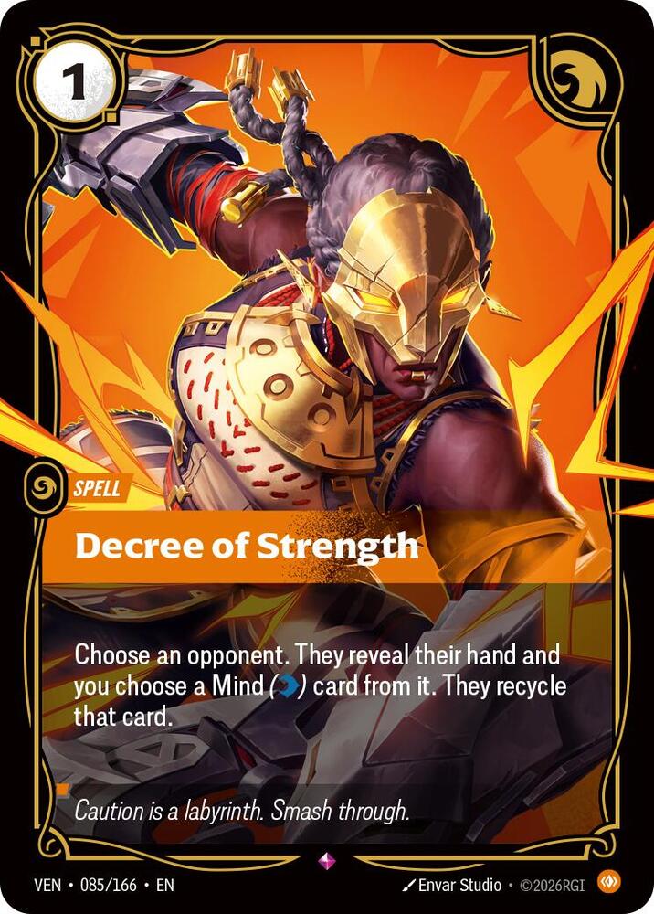 Decree of Strength | Vendetta #085/166