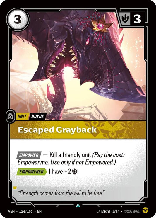 Escaped Grayback | Vendetta #124/166