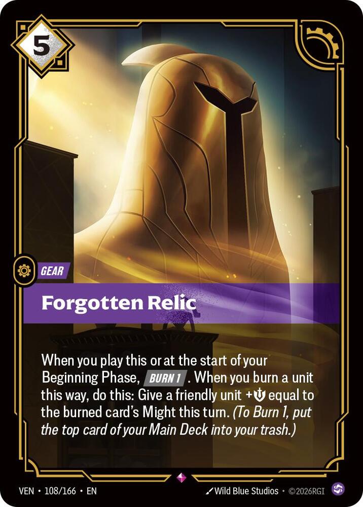 Forgotten Relic | Vendetta #108/166