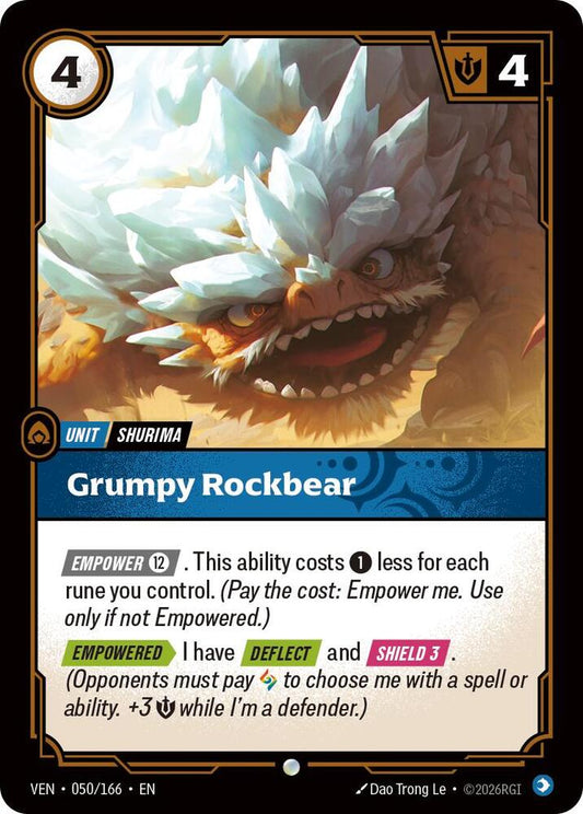 Grumpy Rockbear | Vendetta #050/166