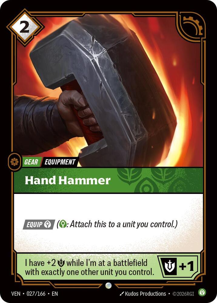 Hand Hammer | Vendetta #027/166