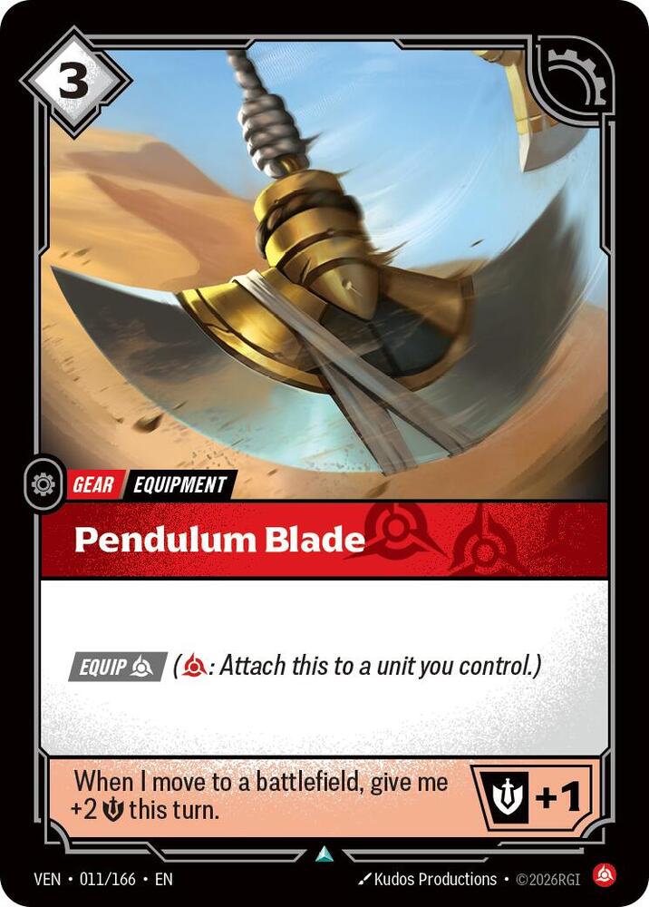 Pendulum Blade | Vendetta #011/166