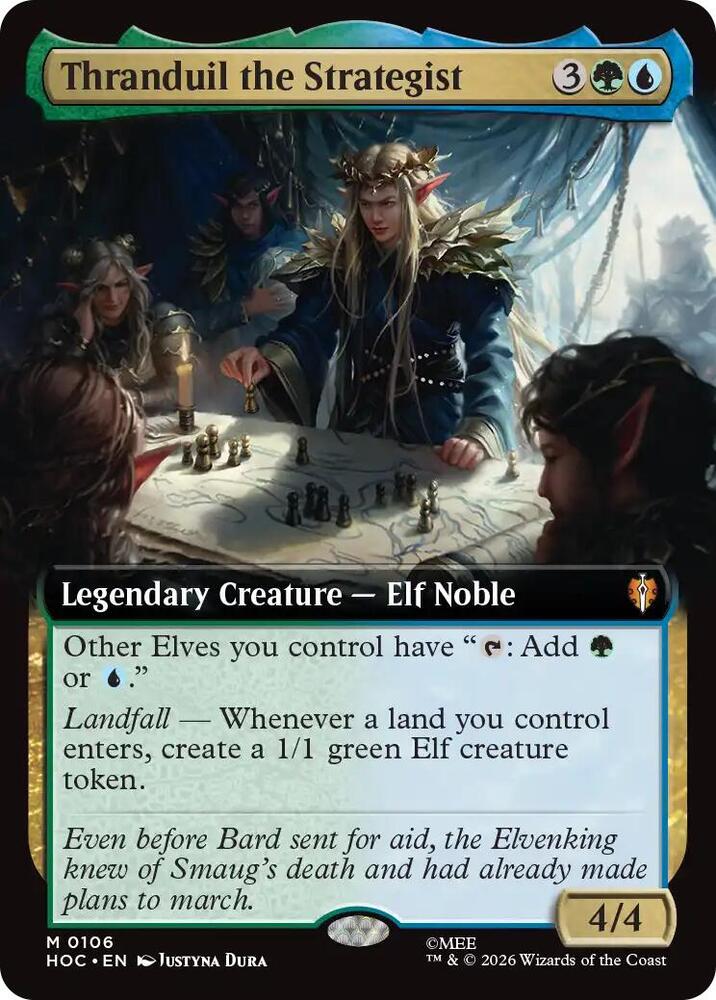 Thranduil the Strategist (Extended Art) | The Hobbit: Eternal-Legal #106