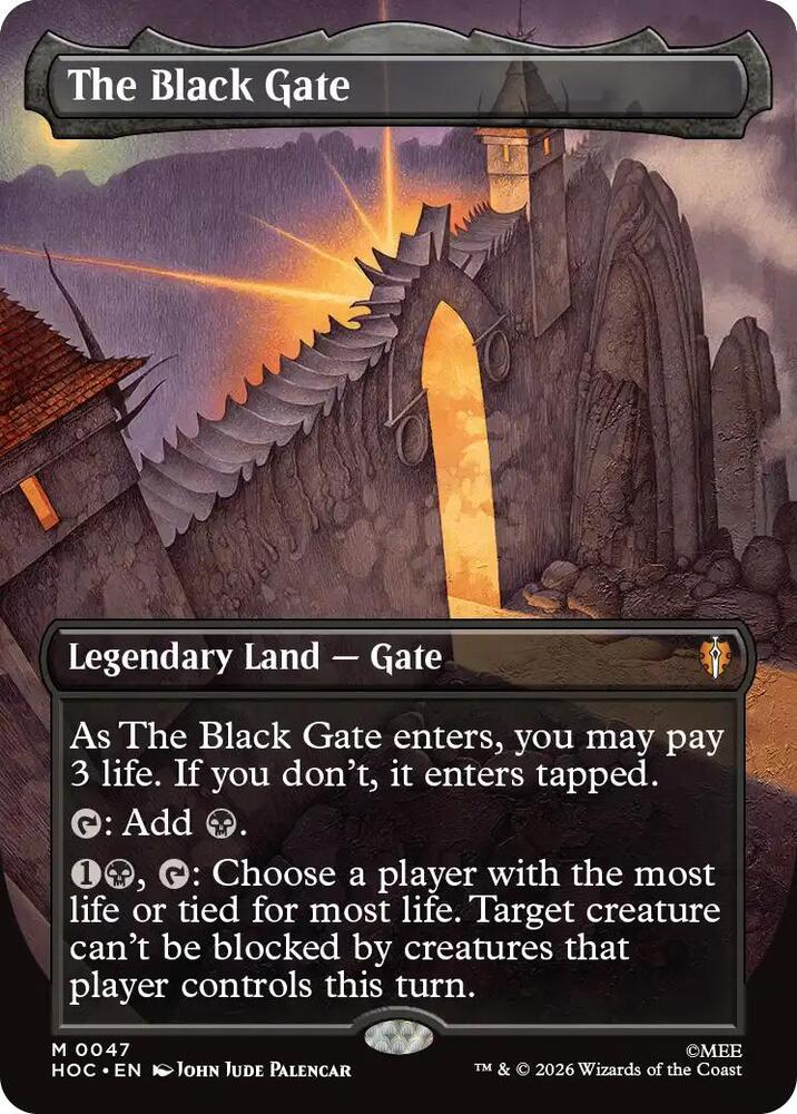 The Black Gate (Borderless) | The Hobbit: Eternal-Legal #47