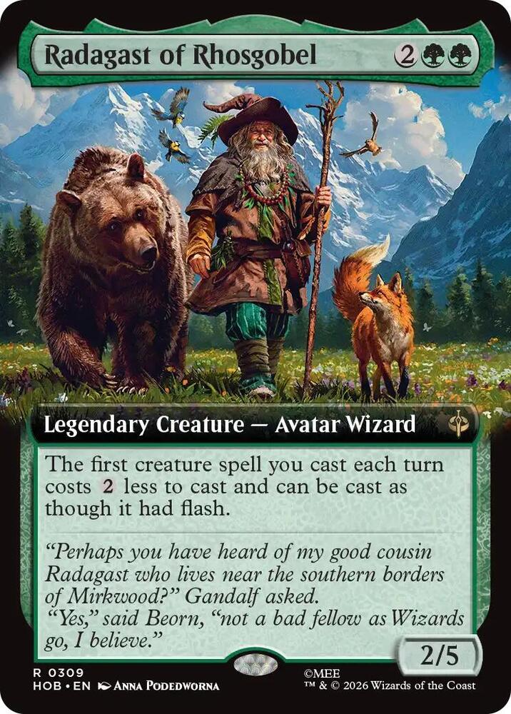 Radagast of Rhosgobel (Extended Art) | The Hobbit #309