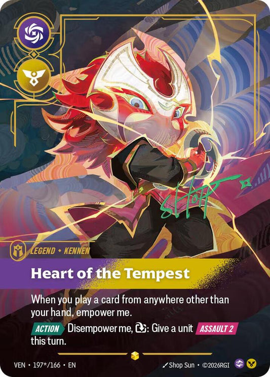 Kennen, Heart of the Tempest (Signature) | Vendetta #197*/166