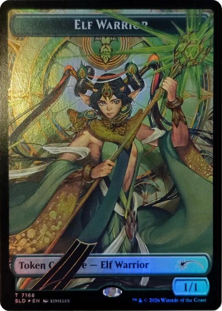 Elf Warrior Token (7168) | Secret Lair Drop Series #7168