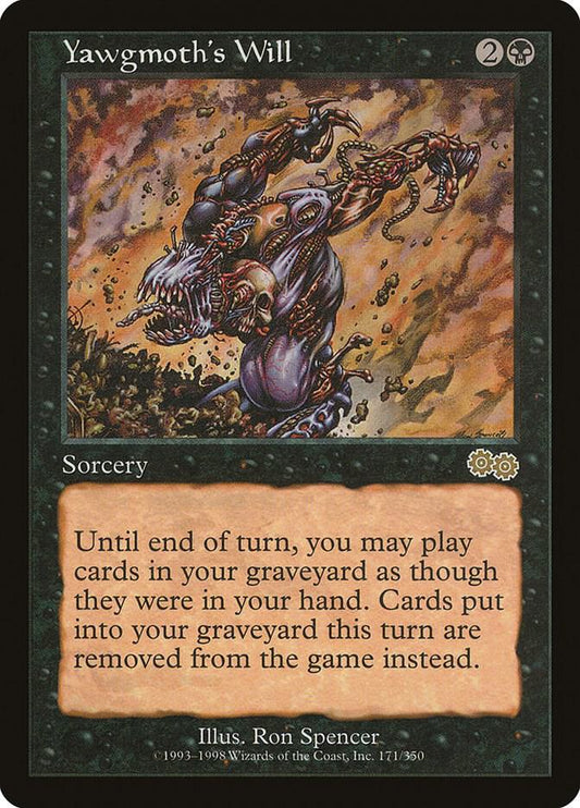 Yawgmoth's Will | Urza's Saga #171