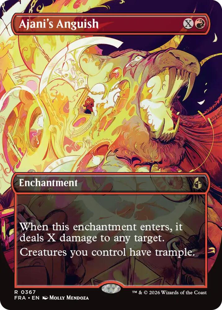 Ajani's Anguish (Borderless) | Reality Fracture #367