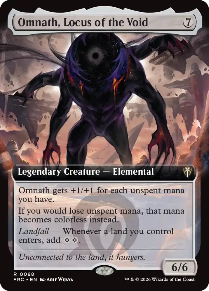 Omnath, Locus of the Void (Extended Art) | Commander: Reality Fracture #88