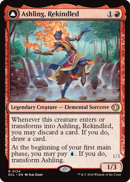 Ashling, Rekindled // Ashling, Rimebound | Lorwyn Eclipsed #124