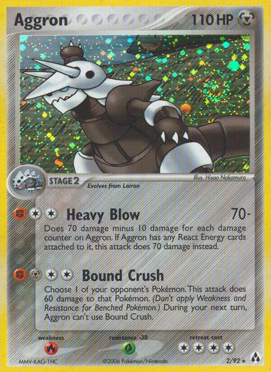 Aggron | EX Legend Maker #2/92