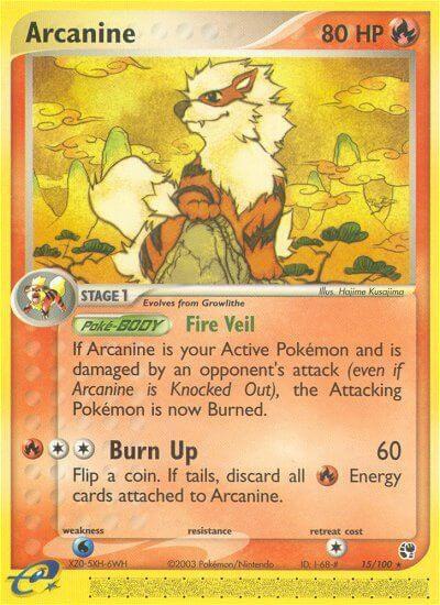 Arcanine | EX Sandstorm #15/100