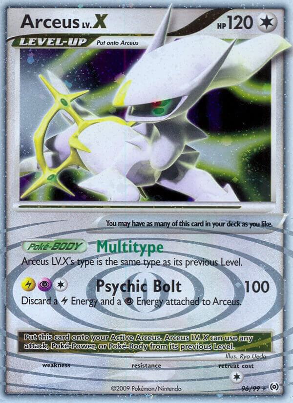 Arceus Lv.X (96) | Arceus #96/99