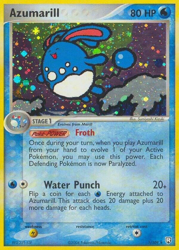 Azumarill | EX Team Rocket Returns #1/109