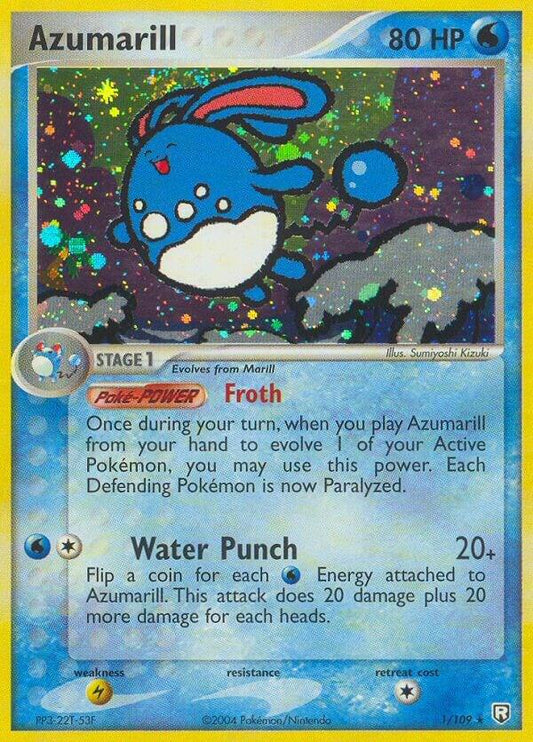 Azumarill | EX Team Rocket Returns #1/109