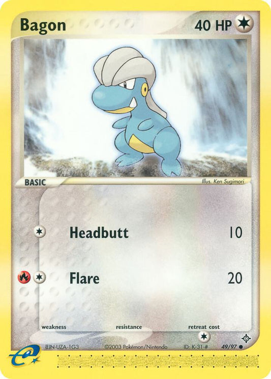 Bagon - 49/97 | EX Dragon #49/97