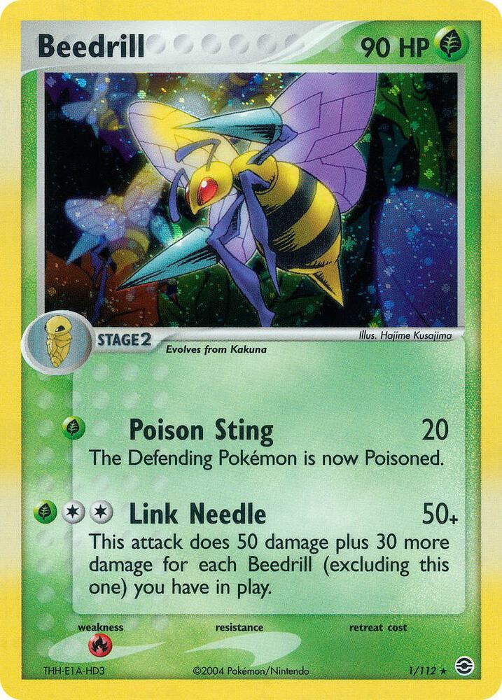 Beedrill | EX FireRed & LeafGreen #1/112