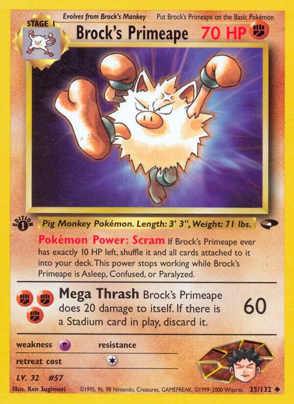 Brock's Primeape | Gym Challenge #035/132