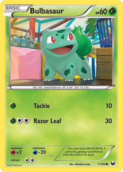 Bulbasaur | Dark Explorers #1/108