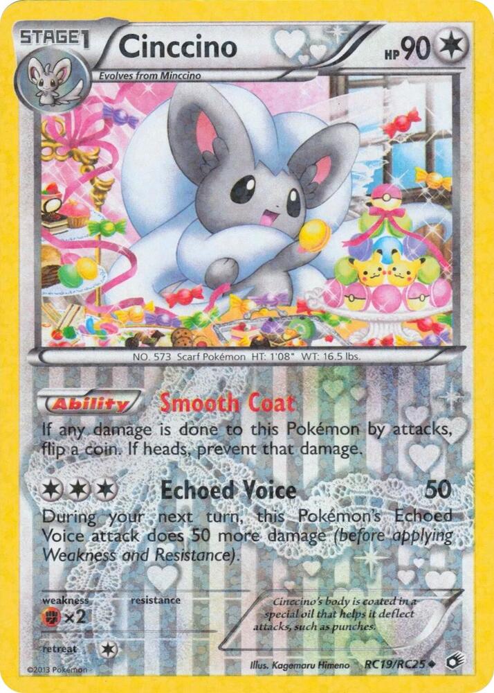 Cinccino | Legendary Treasures: Radiant Collection #RC19/RC25