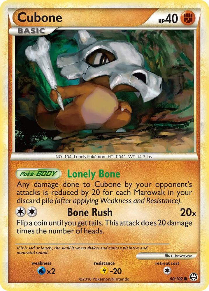 Cubone | Triumphant #60/102