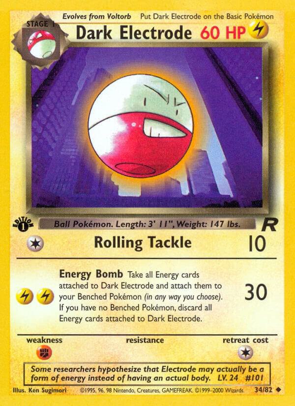 Dark Electrode | Team Rocket #34/82