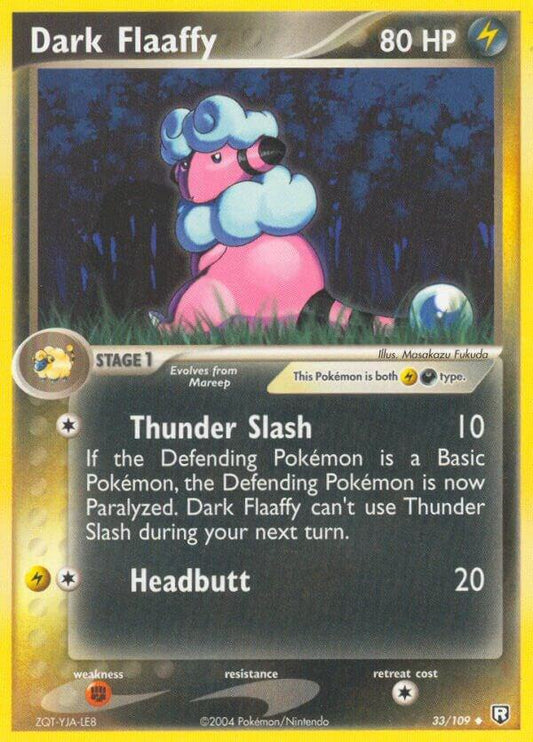 Dark Flaaffy | EX Team Rocket Returns #33/109