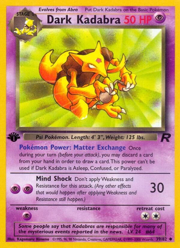 Dark Kadabra | Team Rocket #39/82