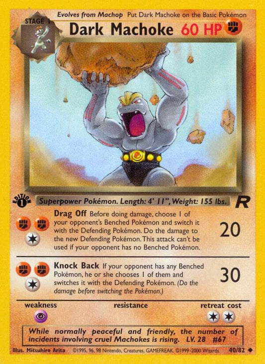 Dark Machoke | Team Rocket #40/82