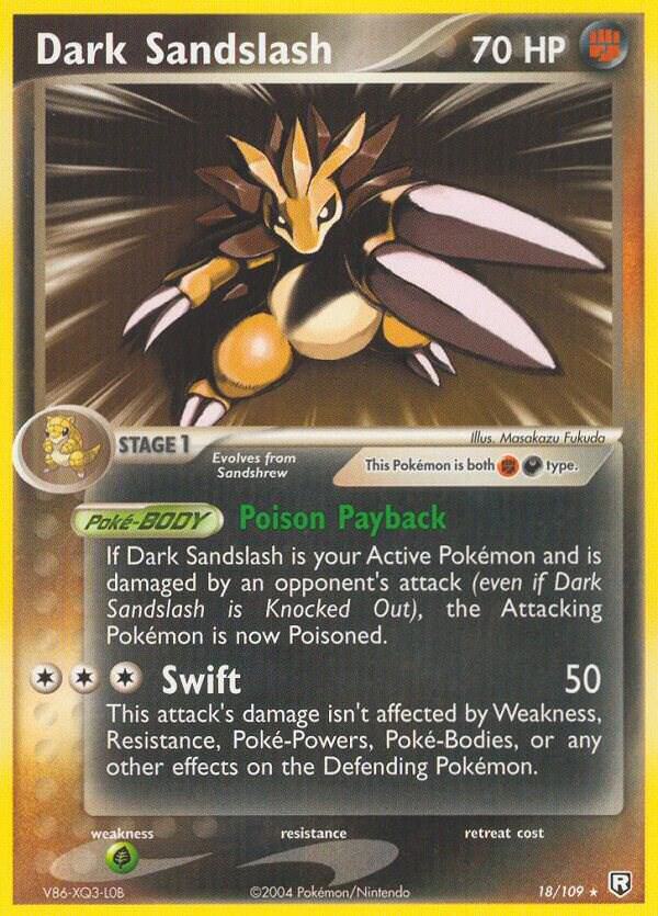 Dark Sandslash | EX Team Rocket Returns #18/109