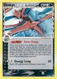 Deoxys (Delta Species - Attack Forme) | EX Holon Phantoms #3/110