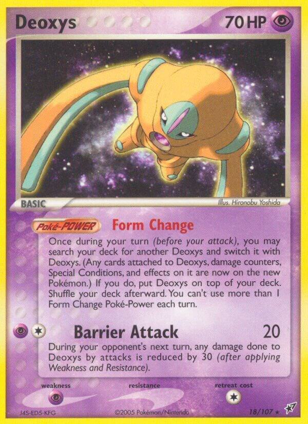 Deoxys (Defense Forme) | EX Deoxys #18/107
