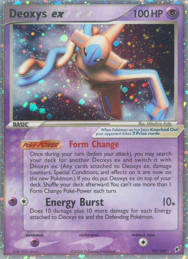 Deoxys ex (Normal Forme) | EX Deoxys #97/107
