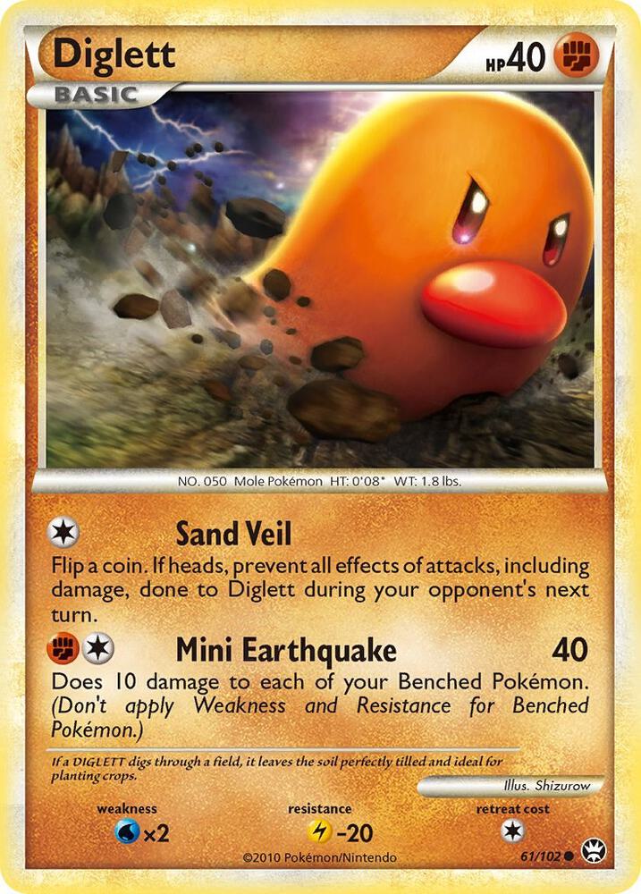 Diglett | Triumphant #61/102