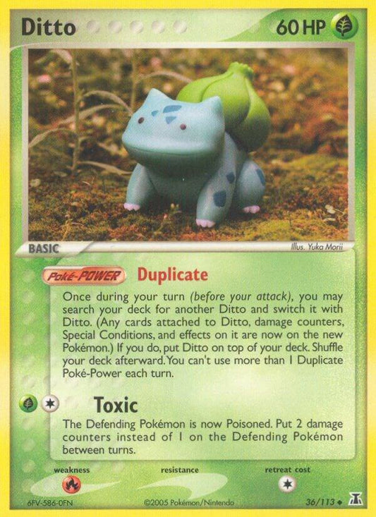 Ditto (Bulbasaur) | EX Delta Species #36/113