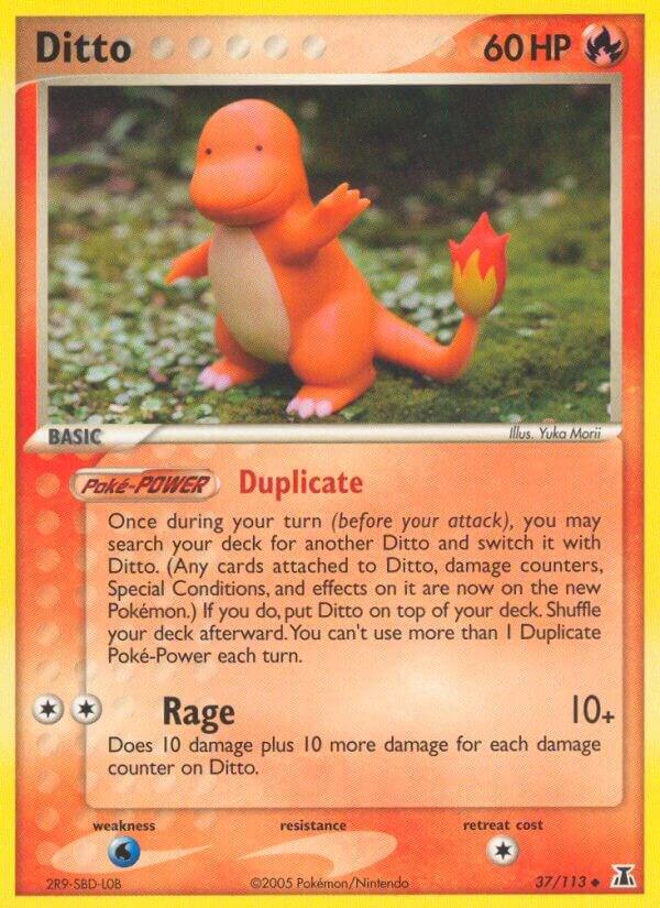 Ditto - 037/113 (Charmander) | EX Delta Species #37/113