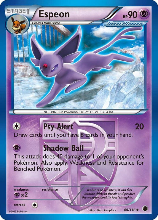 Espeon (Team Plasma) | Plasma Freeze #48/116