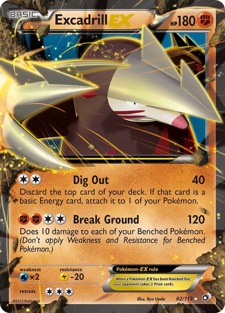 Excadrill EX | Legendary Treasures #82/113