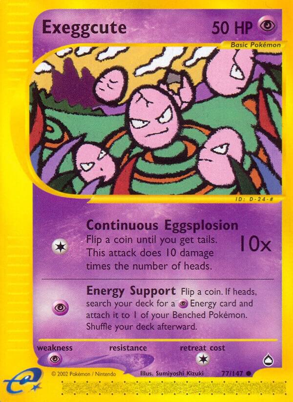 Exeggcute (77) | Aquapolis #077/147